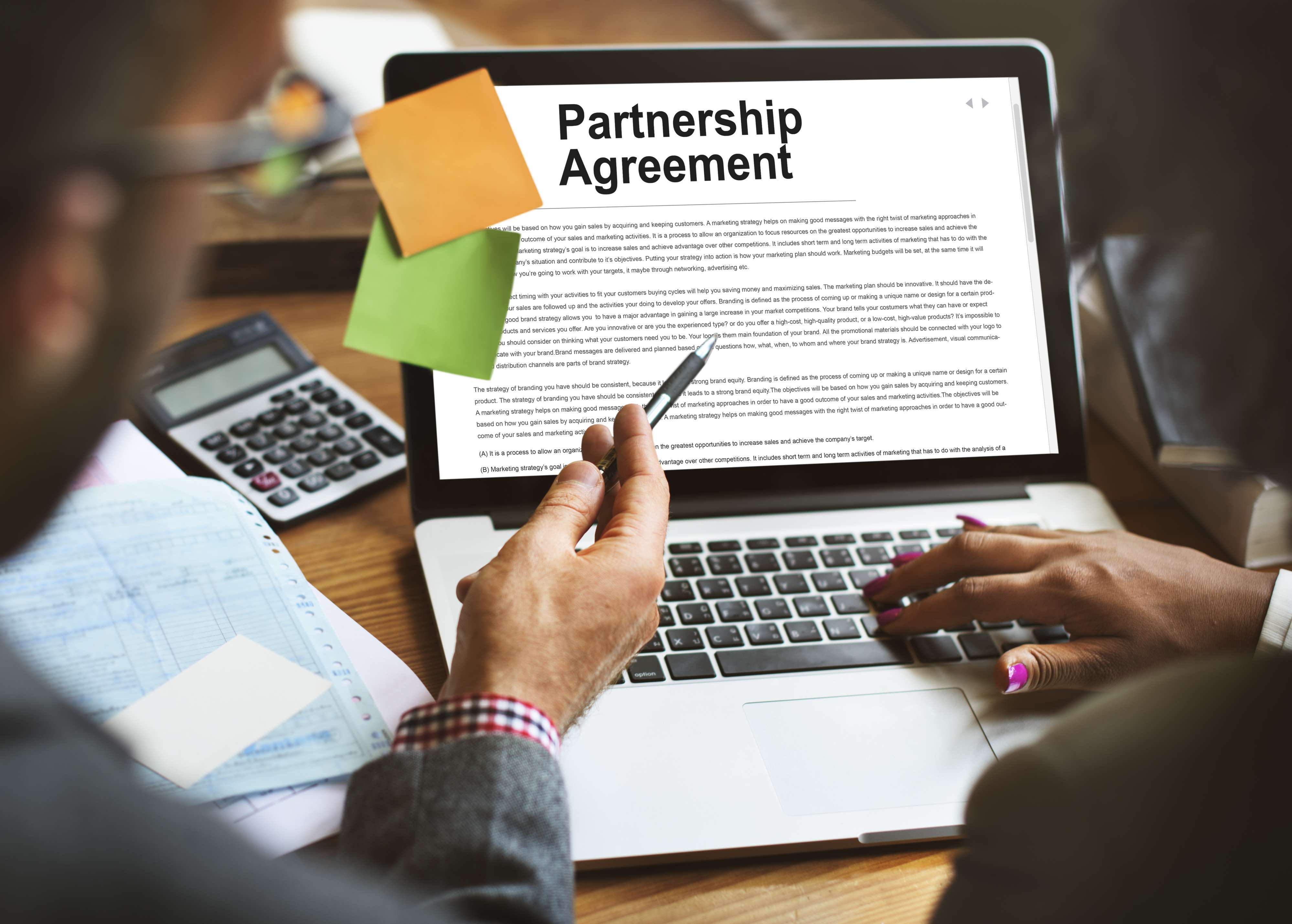 Most Important Forms for a Business Partnership